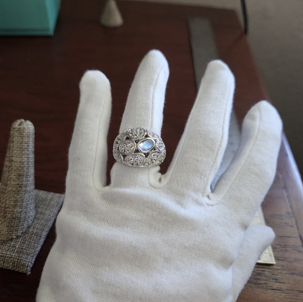 John Hardy RARE Kali Silver Ring Sz 7